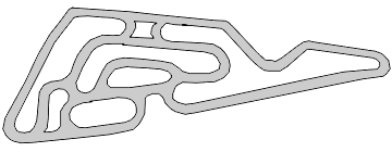 Kartbaan layout Kombikart Circuit Nieuw Zevenbergen
